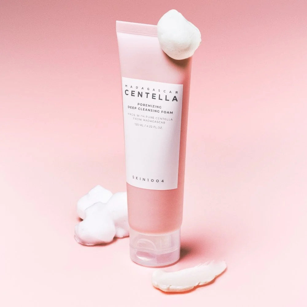 removing sunscreen residues, dead skin cells, and excess sebum